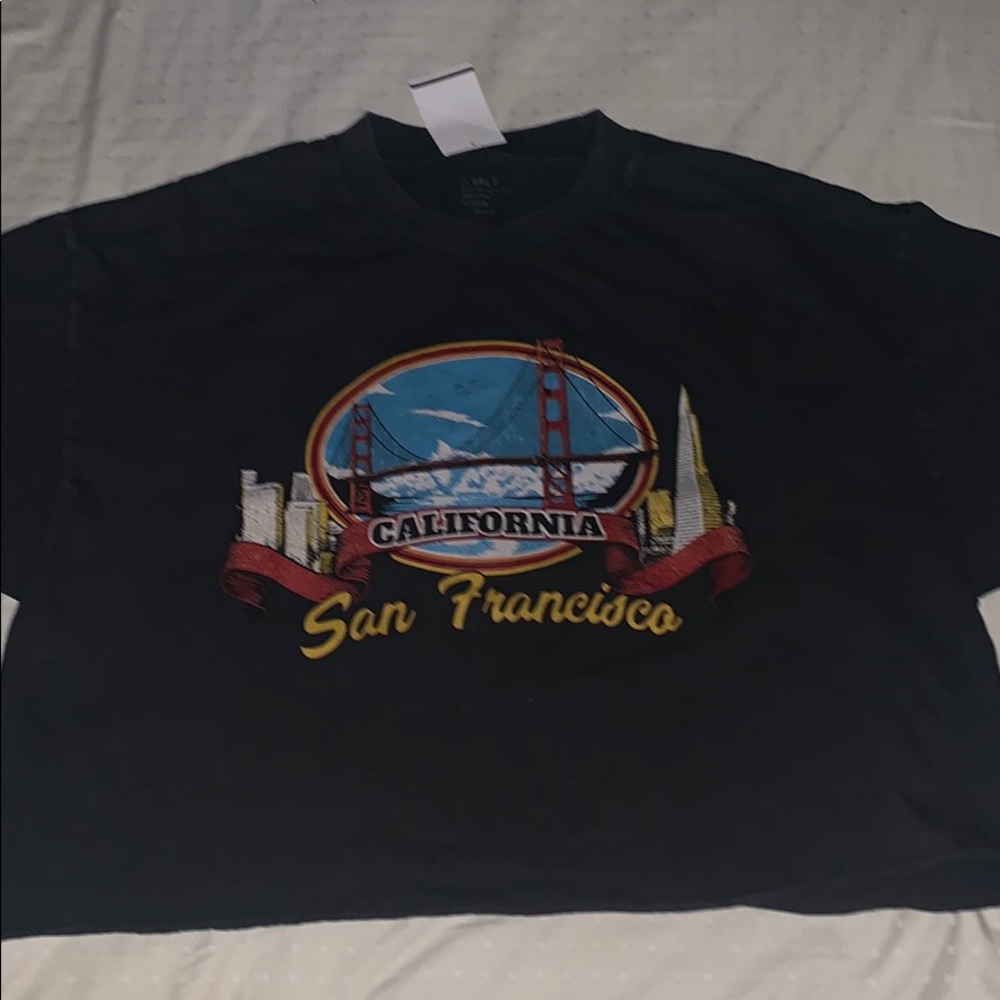 BNWT Brandy Melville San Francisco croppedT-shirt